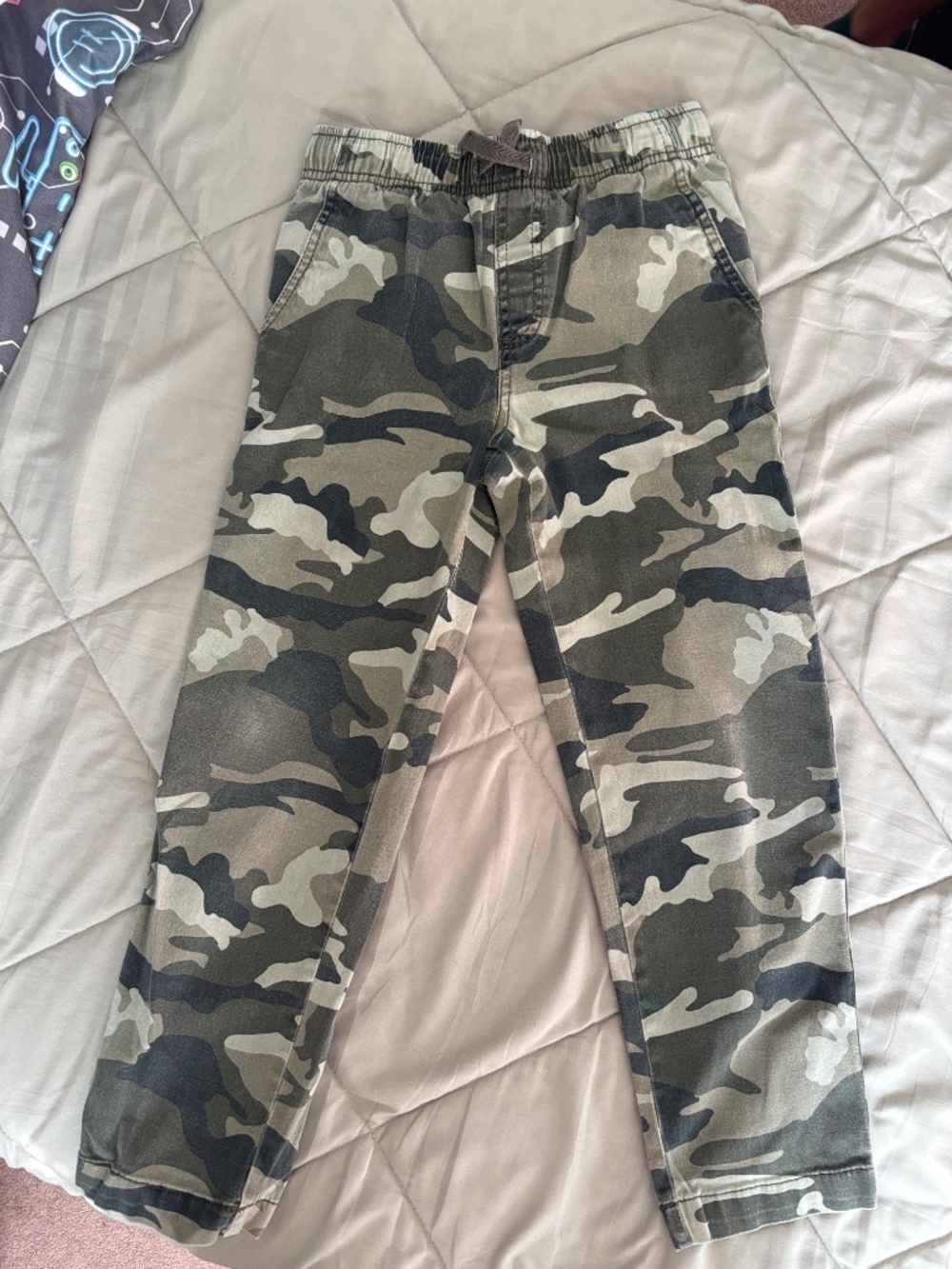 Wonder Nation Boys Camouflage Jeans Size 8 Medium - Picture 8 of 9